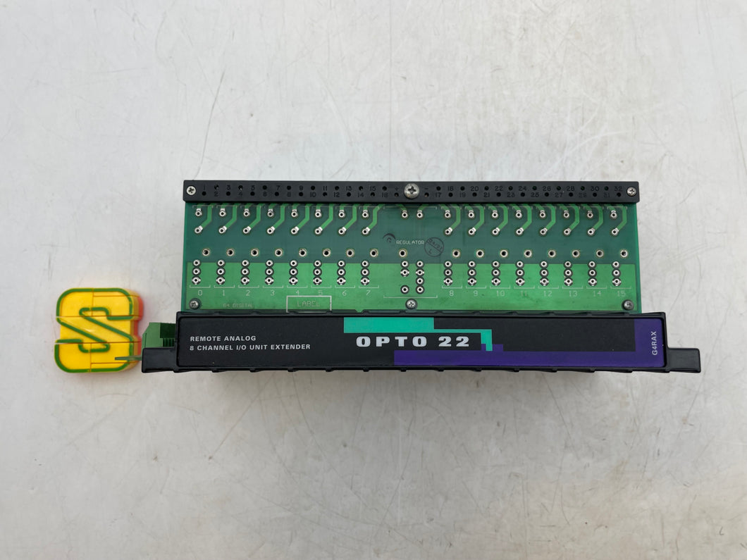 Opto 22 G4RAX Remote Analog 8-channel I/O Module Unit w/ G4RD Board (Used)