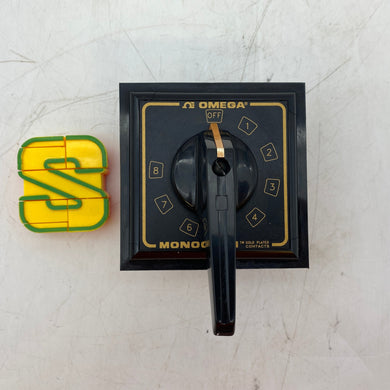 Omega OSWG3-8-PG 8 Contact Rotary Switch (Used)