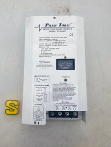 NewMar 445-4871-0 PT-24-20W Phase Three Battery Charger, 24VDC 20A (Used)