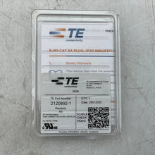 Load image into Gallery viewer, TE Connectivity 2120892-1 RJ45 Cat 6A, IP20 Plug *Lot of 11* (New)