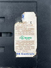 Load image into Gallery viewer, EEC Controls ECX95-E AC Contactor w/ 480V Coil, 95A, 600V Max (Used)