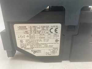 Schneider Electric LRD3359 Thermal Overload Relay w/ LA7D3064 Terminal Block (No Box)