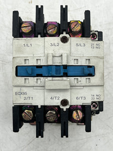 EEC Controls ECX95-E AC Contactor w/ 480V Coil, 95A, 600V Max (Used)