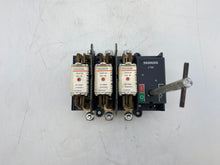 Load image into Gallery viewer, Siemens 3KL7122-3AA00 Disconnect Switch w/ Prositor Fuse Links (Used)