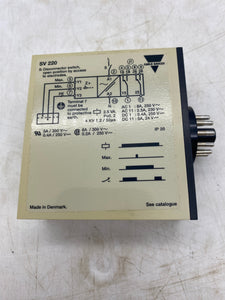 Carlo Gavazzi SV220115 Dual Level Relay, *Lot of (4)* (Used)