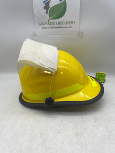 Bullard PSXYL R721 Fire Helmet, High Heat Thermoplastic, Lime-Yellow (Open Box)