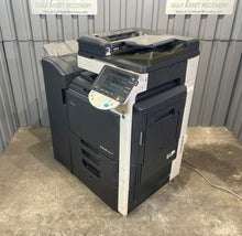 Load image into Gallery viewer, Konica Minolta Bizhub C220 Color Laser MFP w/ FS-527 Floor Finisher (Used)