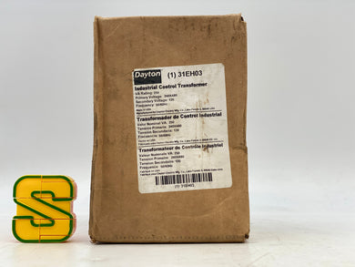 Dayton 31EH03 Control Transformer 250 VA Rating, 240x480VAC/120VAC (New)