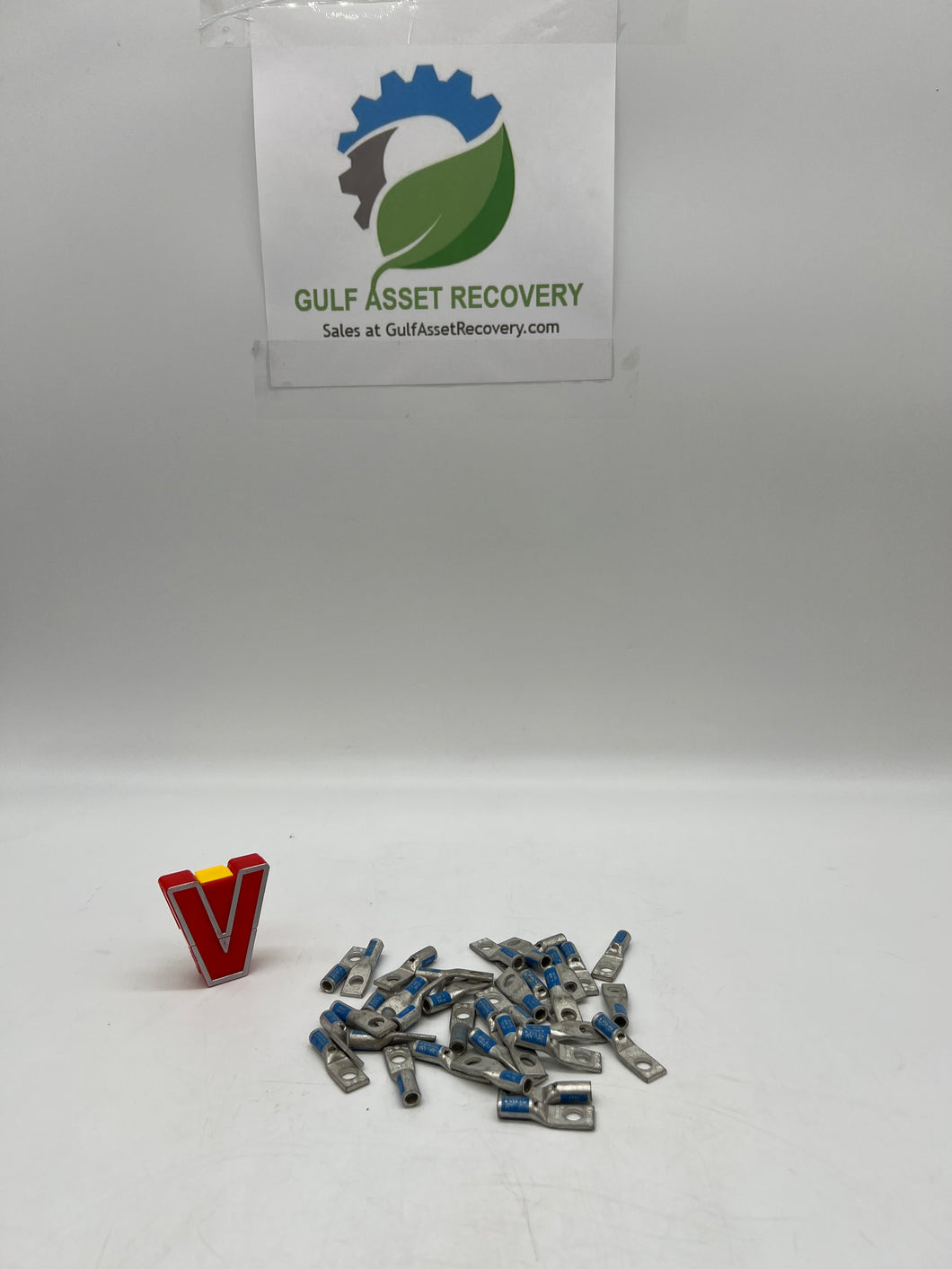 Burndy 518275 YA6CLBOX Compression Terminal, 6 AWG CU *Lot of (35)* (No Box)