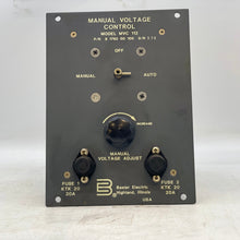 Load image into Gallery viewer, Basler Electric 9179200100 MVC-112 Manual Voltage Controller (Used)
