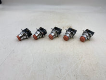 Load image into Gallery viewer, Cutler-Hammer 10250T26211 Non-Illum. Red PB Switch *Lot of (5)* (Used)
