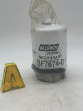 Load image into Gallery viewer, Baldwin BF7674-D Secondary Fuel/Water Separator Filter *Lot of (2)* (No Box)