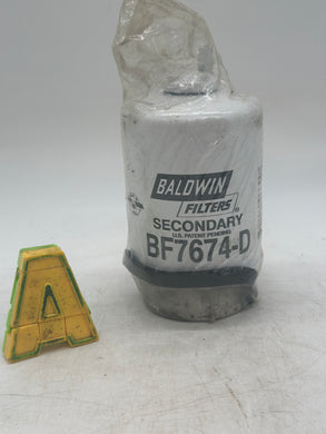 Baldwin BF7674-D Secondary Fuel/Water Separator Filter *Lot of (2)* (No Box)