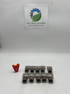 Burndy 502620 YA34L Compression Terminal, 500kcmil CU, *Lot of (10)* (No Box)