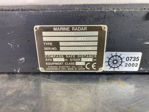 Furuno RDP-124 Display Unit RPU-011 Processor RCU-011 Control f/ FR2115 (Used)