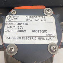 Load image into Gallery viewer, Pauluhn QS1605 Marine Floodlight 120VAC 500W (Used)