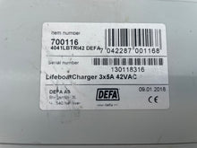 Load image into Gallery viewer, DEFA 700116 4041LBTRI42DEFA Lifeboat Battery Charger, 3 x 12VDC 5A (Used)