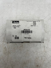 Load image into Gallery viewer, Parker 6PC8-316 A-LOK Tube Fitting, Port Connector, 3/8"-1/2" OD *Box of (10)* (New)