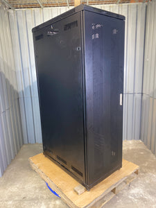 Black Box RM2430A Select Server Cabinet 19”, 38U w/ Tempered Glass Door (Used)