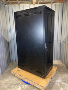 Black Box RM2430A Select Server Cabinet 19”, 38U w/ Tempered Glass Door (Used)