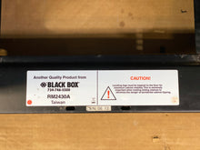 Load image into Gallery viewer, Black Box RM2430A Select Server Cabinet 19”, 38U w/ Tempered Glass Door (Used)
