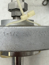 Load image into Gallery viewer, Pushna PII-1016-15 PSE Thermocouple w/ 10&quot; Tapered Shank, 7&quot; Backing Flange (New)