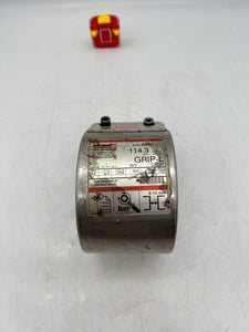 Straub 20900 GRIP-L Coupling For 4.5" Pipe, 316 SS, 232 PSI (No Box)