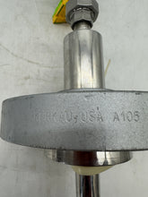 Load image into Gallery viewer, Pushna PII-1016-15 PSE Thermocouple w/ 10&quot; Tapered Shank, 7&quot; Backing Flange (New)
