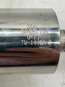 Pushna PII-1016-15 PSE Thermocouple w/ 13" Tapered Shank, 7" Backing Flange (New)