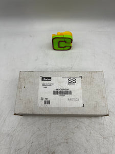 Parker 8MSC12N-316 A-LOK Male Connector, 1/2" Tube OD x 3/4" NPT, *Box of (10)* (New)