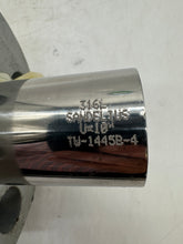 Load image into Gallery viewer, Sandelius TXE/TXW-6295-4 Thermowell, 10&quot; Tapered Shank, 6&quot; Backing Flange (New)