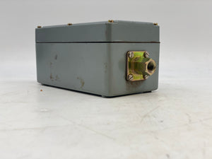 Allen Bradley 836-C2J Pressure Switch 10 PSI Type 4 & 13 Al Enclosure (No Box)