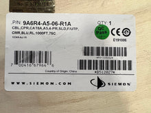 Load image into Gallery viewer, Siemon 9A6R4-A5-06-R1A Shielded CAT6A Cable, *Lot of (1) 372' Spool* (Open Box)