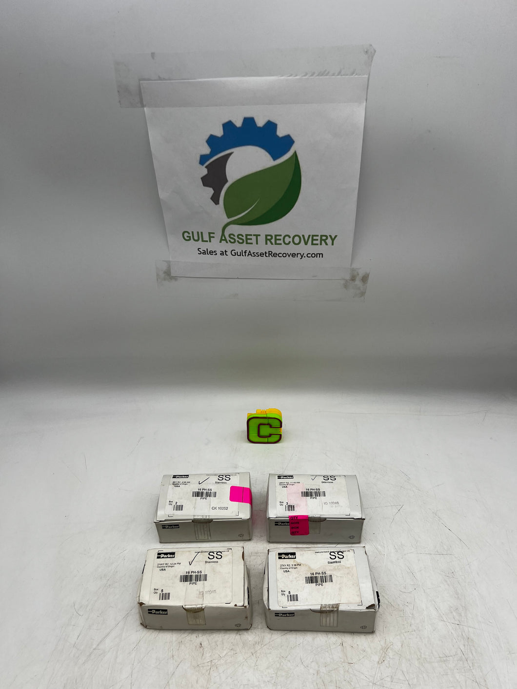 Parker 16 PH-SS Hex Head Plug, 1”, 316SS, *Lot of (15) in (4) Boxes* (Open Box)