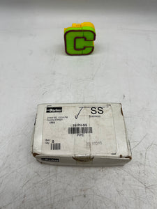 Parker 16 PH-SS Hex Head Plug, 1”, 316SS, *Lot of (15) in (4) Boxes* (Open Box)