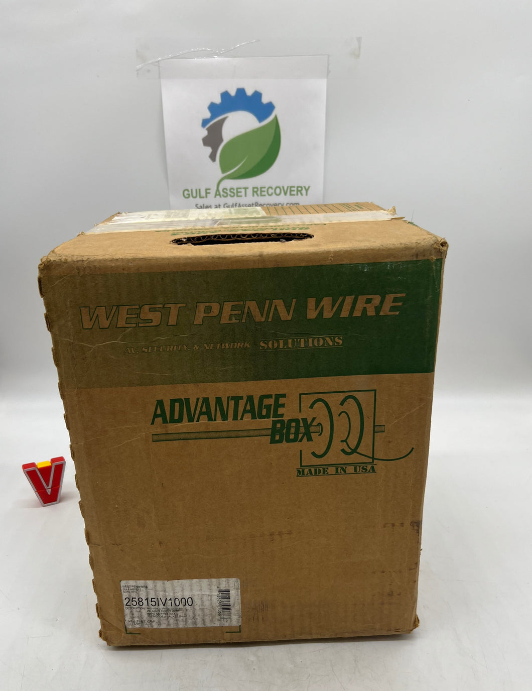 West Penn Wire 25815IV1000 Coax Cable, *Lot of (1) 993' Spool* (Open Box)