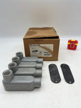 Load image into Gallery viewer, Hubbell Killark OLB-1 Alum Conduit Outlet Body 1/2"NPT *Box of (4)* (Open Box)