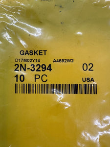 Caterpillar 2N-3294 1.57 mm Thick Fuel Filter Gasket *Pack of (10)* (New)