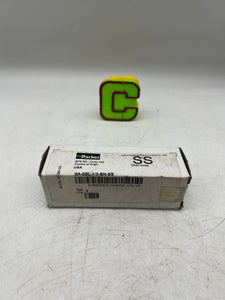 Parker 8A-C8L-1/3-BN-SS C-Series Check Valve, Poppet Valve, 1/2" A-LOK (New)