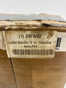 Aurand 90M Cutter Bundle, Grainger 29FW92, 12 in. Cleaning Area, PK4 (New)