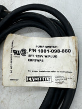 Load image into Gallery viewer, Everbilt 1001-098-860 Float Switch w/ 8' Cord, Piggyback-Style Plug (No Box)