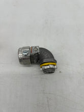 Load image into Gallery viewer, Eaton Crouse-Hinds LT5090G-SA 90° Liquidtight Connect w/ Ground, 1/2&quot; *Lot of (55)* (No Box)