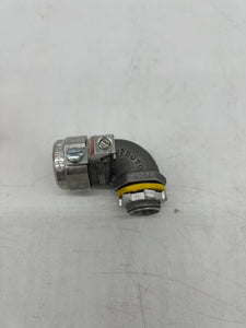 Eaton Crouse-Hinds LT5090G-SA 90° Liquidtight Connect w/ Ground, 1/2" *Lot of (55)* (No Box)