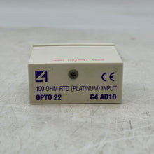 Load image into Gallery viewer, Opto 22 G4AD10 100 Ohm RTD Platinum Input Module (Used)
