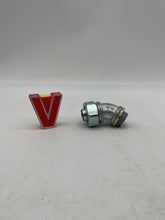 Load image into Gallery viewer, Eaton Crouse-Hinds LT7545G Liquidtight 45° Connect w/ Ground, 3/4&quot; *Box of (20)* (Open Box)
