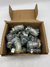 Load image into Gallery viewer, Eaton Crouse-Hinds LT7545G Liquidtight 45° Connect w/ Ground Lug, 3/4&quot; *Box of (20)* (Open Box)