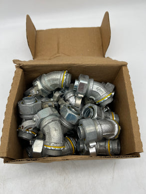 Eaton Crouse-Hinds LT7545G Liquidtight 45° Connect w/ Ground, 3/4