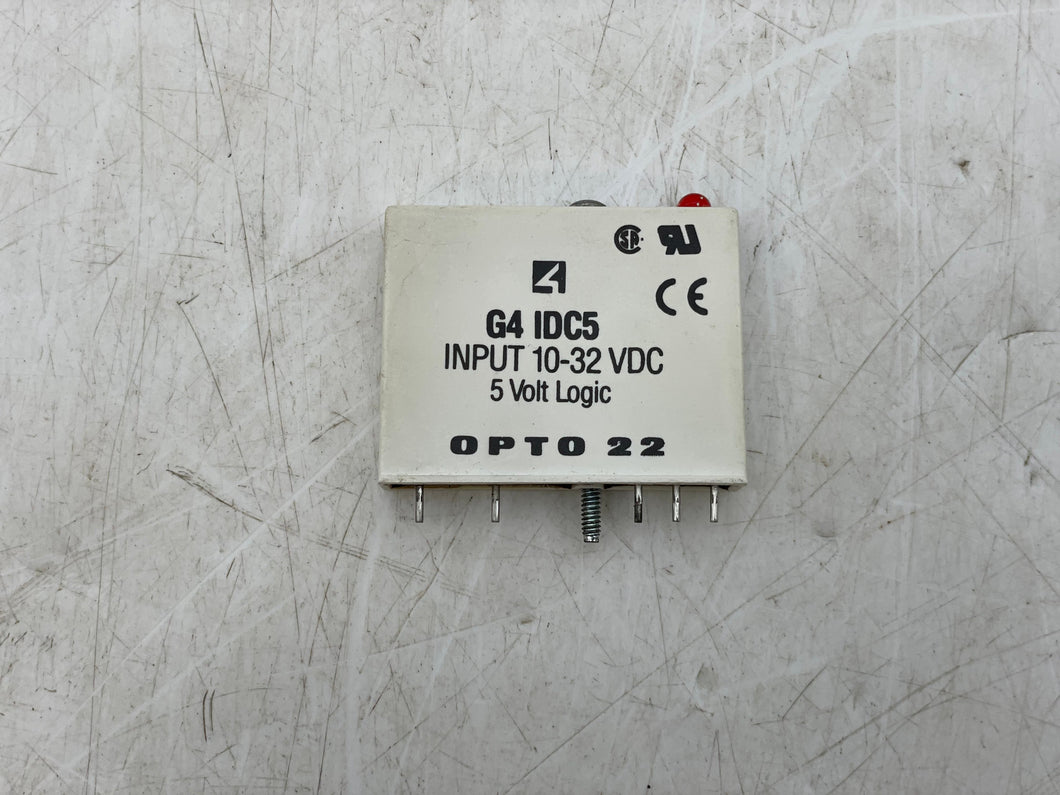 Opto 22 G4IDC5 5 Volt Logic DC Input Module 10-32VDC Input *Lot of (19)* (Used)