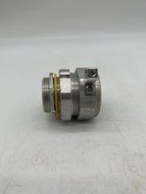 Load image into Gallery viewer, Eaton Crouse-Hinds LT150G-SA Liquidtight Straight Connect w/ Grounding Lug, 1-1/2&quot; *Lot of (5)* (No Box)