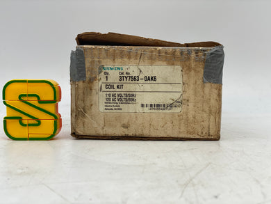 Siemens 3TY7563-0AK6 Coil Kit 120/110VAC 60/50Hz (Open Box)